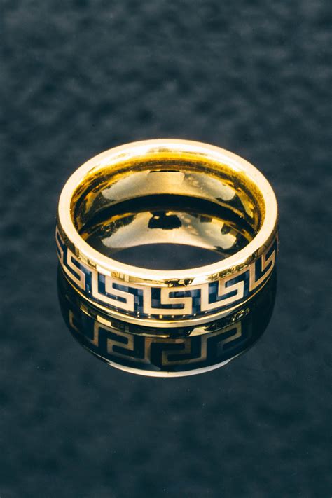 men versace ring|versace men's wedding rings.